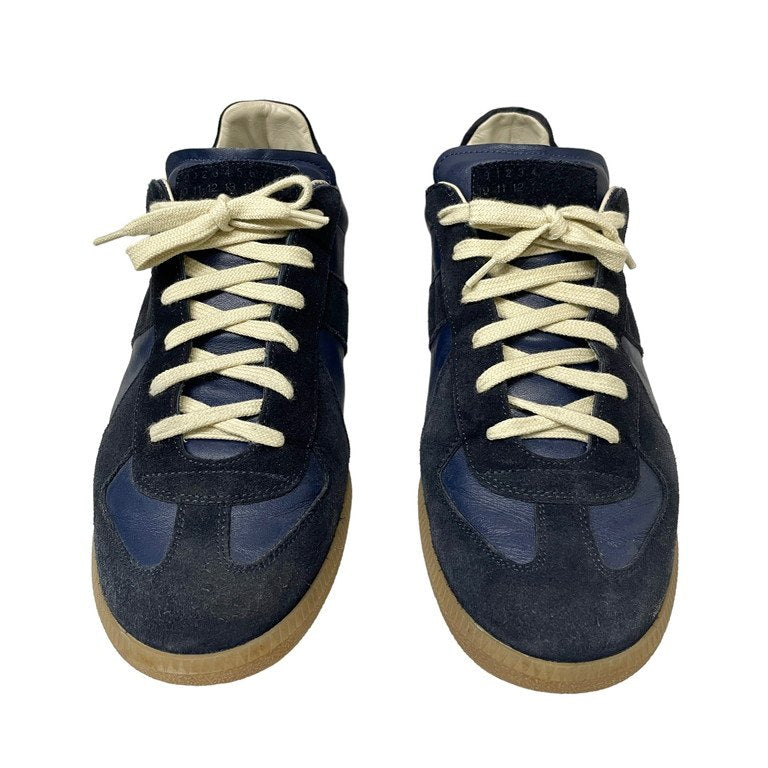 Maison Margiela 22 REPLICA 1970's Austria Men's sports shoes レザースポーツシューズ レースアップスニーカー ジャーマントレーナー