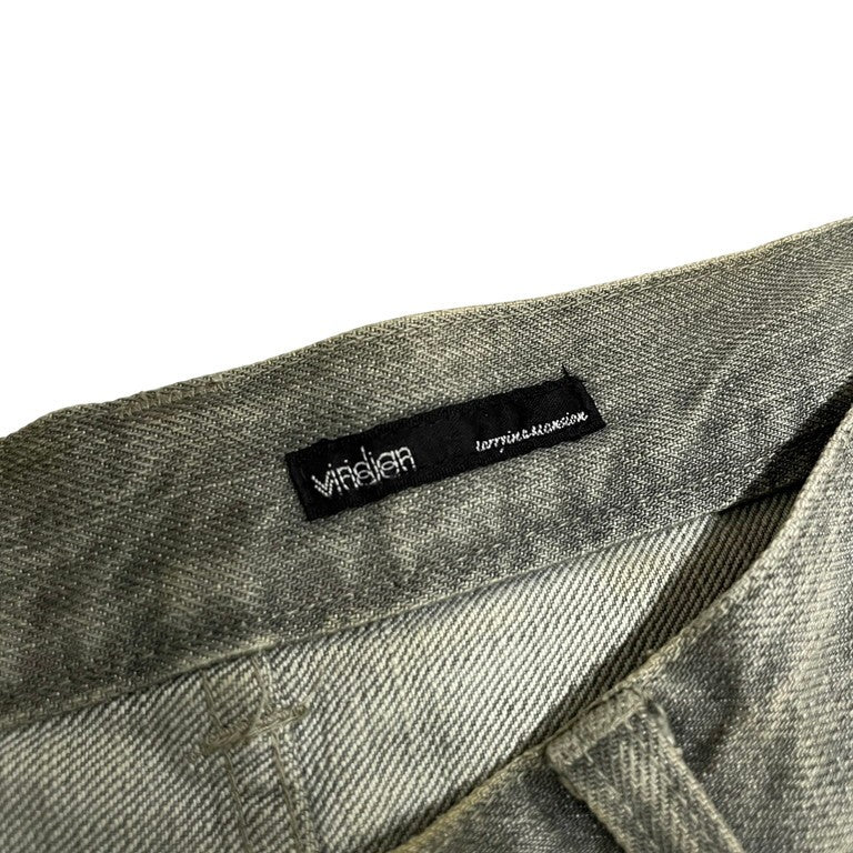 The Viridi-anne グレーデニムダメージ加工5ポケットデニムパンツ ジーンズ Archive 初期