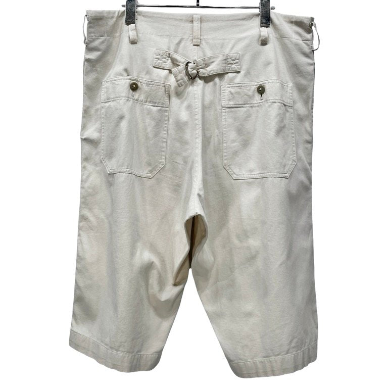 Y's for men ライトキャンバスシンチバックハーフパンツ ボトムス ショート ショーツ Archive 90s Yohji Yamamoto Pour Homme ヨウジヤマモトプールオム ワイズフォーメン メンズ