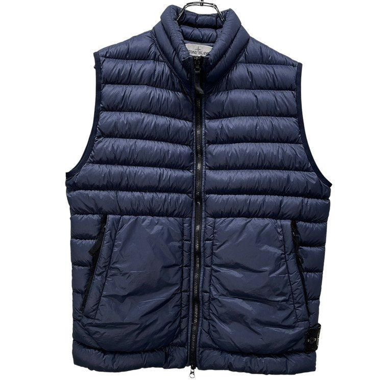 STONE ISLAND GARMENT DYED MICRO YARN DOWN VEST ナイロン製品染めスタンドカラーダウンベスト ノースリーブ ジャケット ブルゾン コート アウター 中綿 ストーンアイランド メンズ
