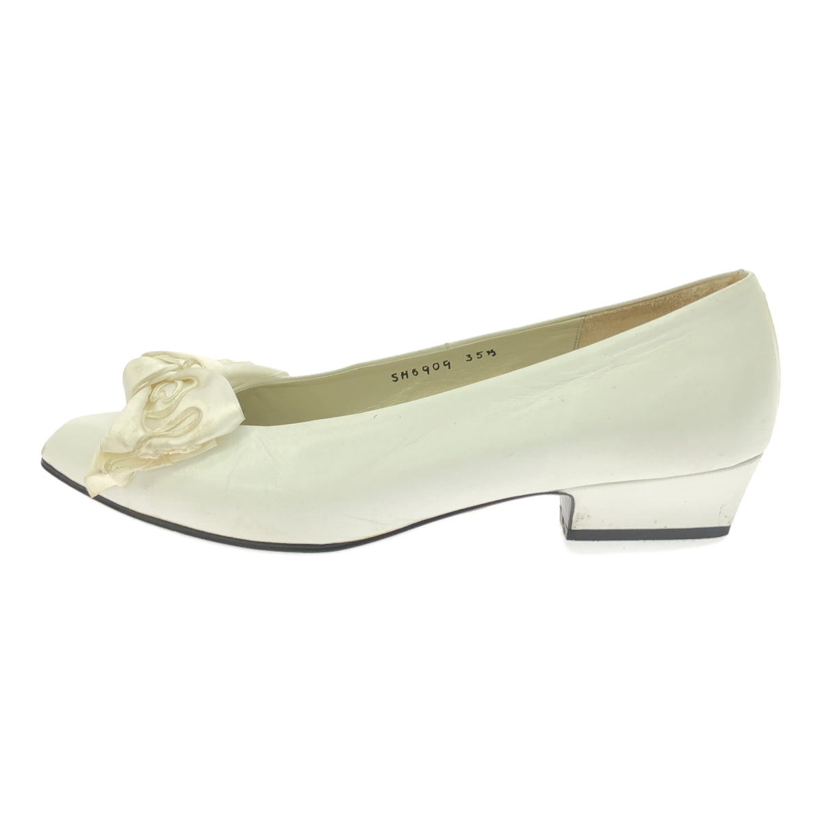 YVES SAINT LAURENT YVES SAINT LAURENT パンプス リボン 35H