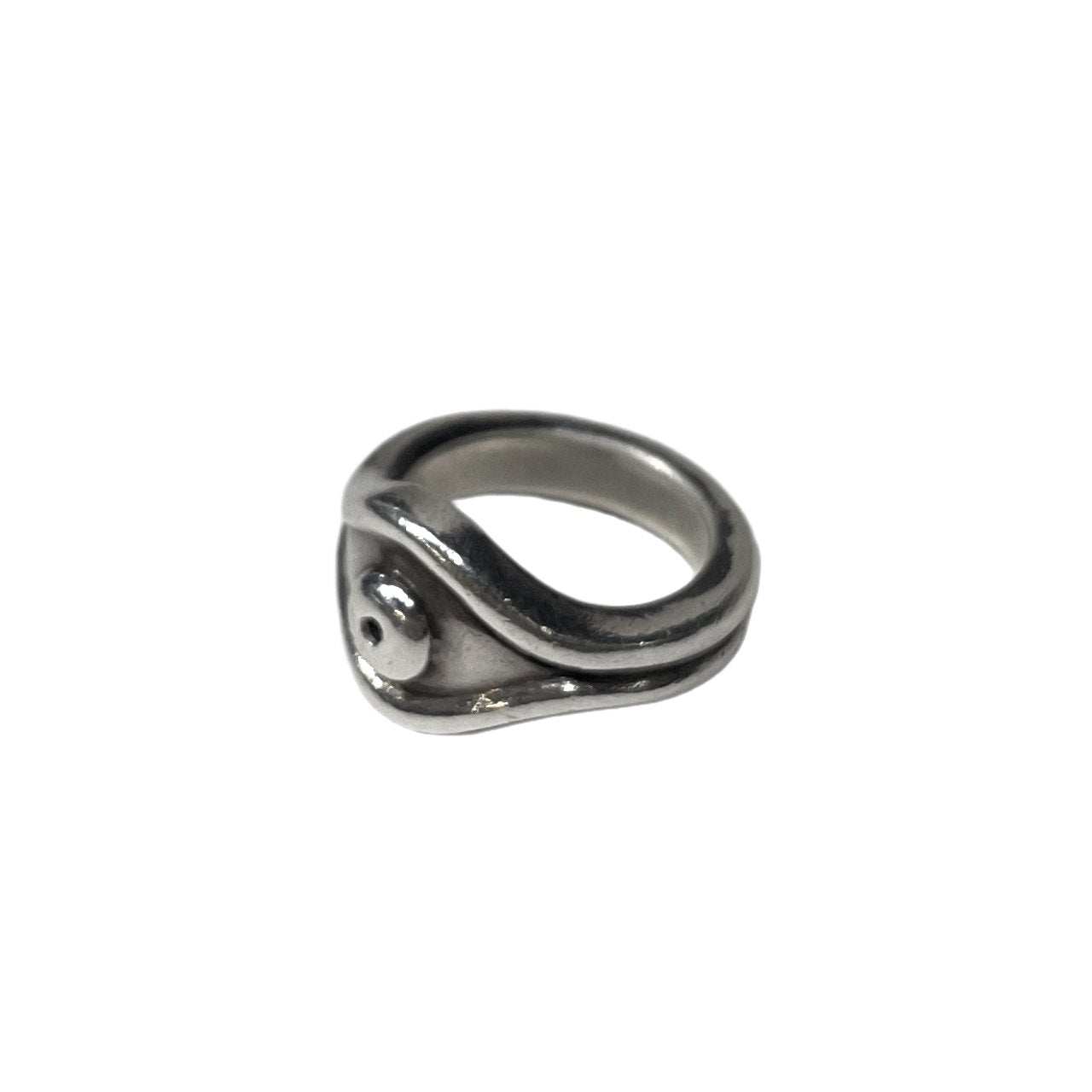 CHOLOS MAGICAL RING アイモチーフ マジカルリング 眼 目 指輪 アクセサリー 約8号 シルバー925 SILVER 定価25,300円 チョロス メンズ レディース ユニセックス