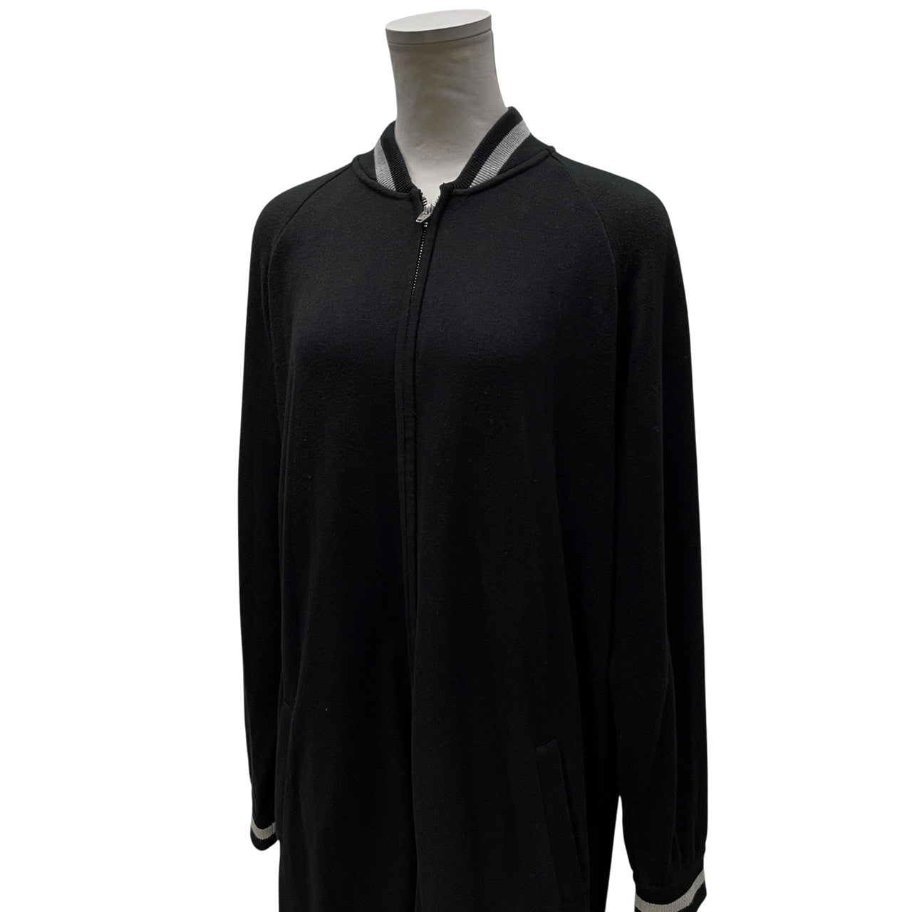RISMAT by Y's バードジャカードジップアップコットンニットロングカーディガン 鳥 セーター トップス アウター ジャケット Yohji Yamamoto Femme ワイズ ヨウジヤマモト レディース