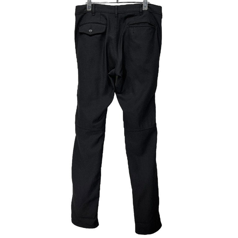 COMME des GARCONS HOMME PLUS 14AW ウールサージスリムボンテージパンツ ベルト Archive 聖なる(穴の空いた)ジャケット Holy(Hole) Jacket ボトムス コムデギャルソンオムプリュス メンズ