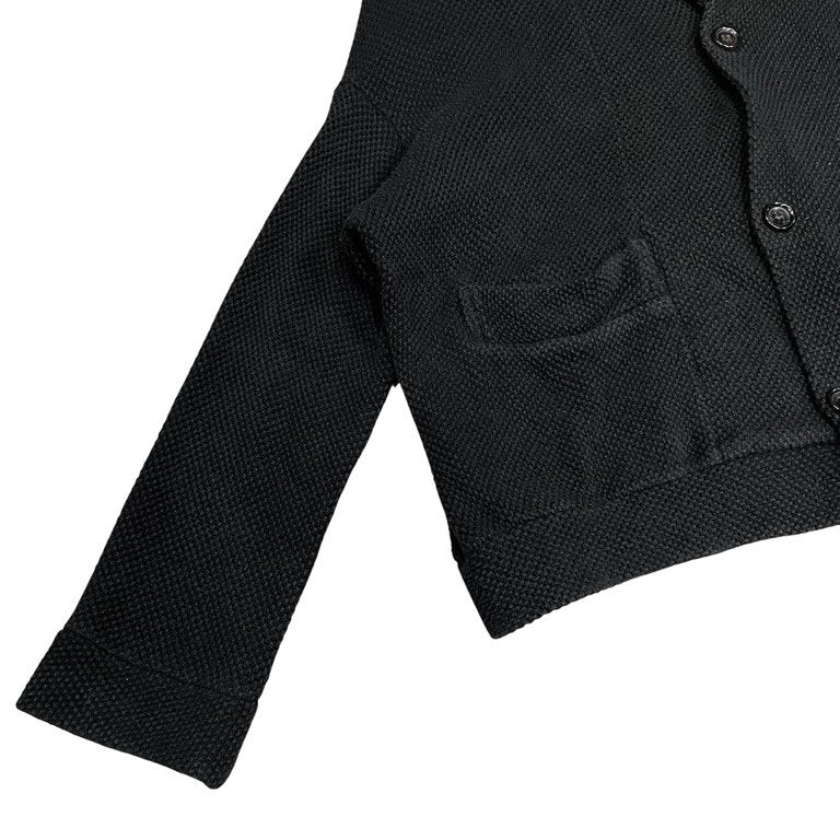 Y's ワッフルコットンバックドローコードシャーリングジャケット カーディガン トップス アウター Yohji Yamamoto Femme ワイズ ヨウジヤマモトファム レディース