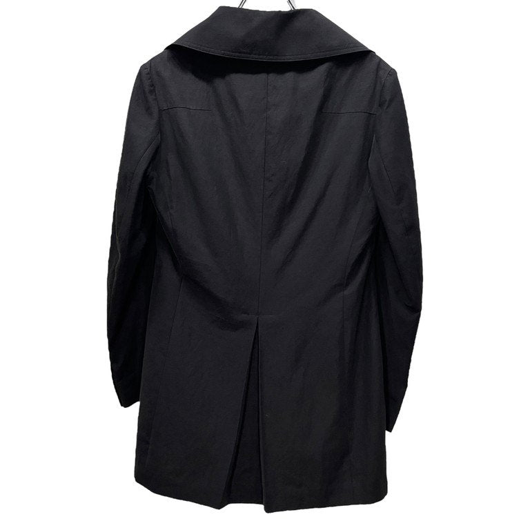 Y's スクエアカッティング燕尾ロングジャケット テーラード ブルゾン コート アウター Yohji Yamamoto Femme ヨウジヤマモトファム ワイズ レディース