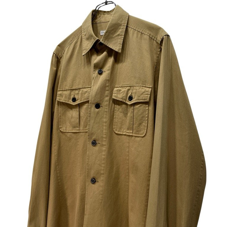 DRIES VAN NOTEN コットンギャバジンダブルポケットシャツ トップス ブラウス Archive 90 00s ライカ ドリスヴァンノッテン メンズ
