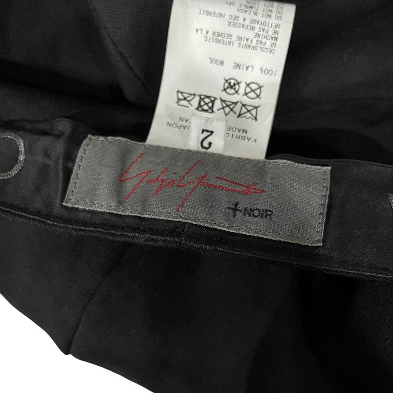 Yohji Yamamoto +NOIR 20AW ウールギャバジンショートブリムキャスケット