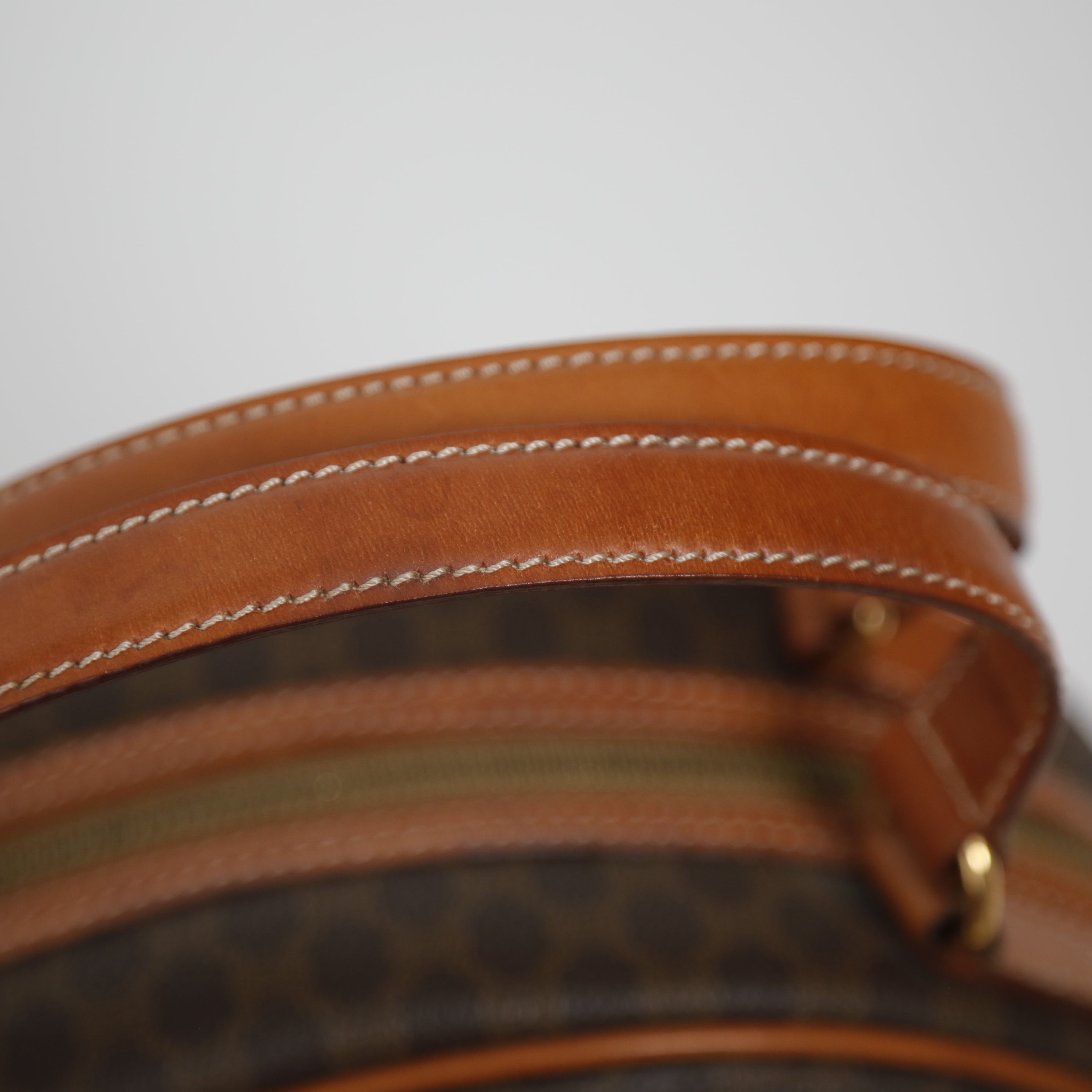 CELINE マカダム ハンドバッグ