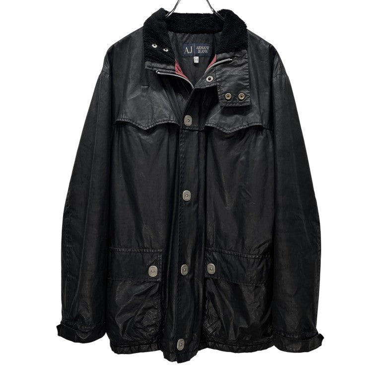 ARMANI JEANS シリコンコーティング中綿ファイアーマンジャケット アウター ダウン 90s 00s Archive アルマーニジーンズ