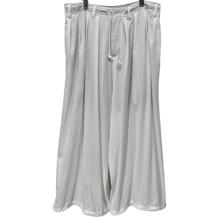 Yohji Yamamoto Pour Homme 25SS トリアセテートポリエステルバルーンパンツ HP-P21-562 ワイド 16タック ボトムス 定番 ヨウジヤマモトプールオム メンズ