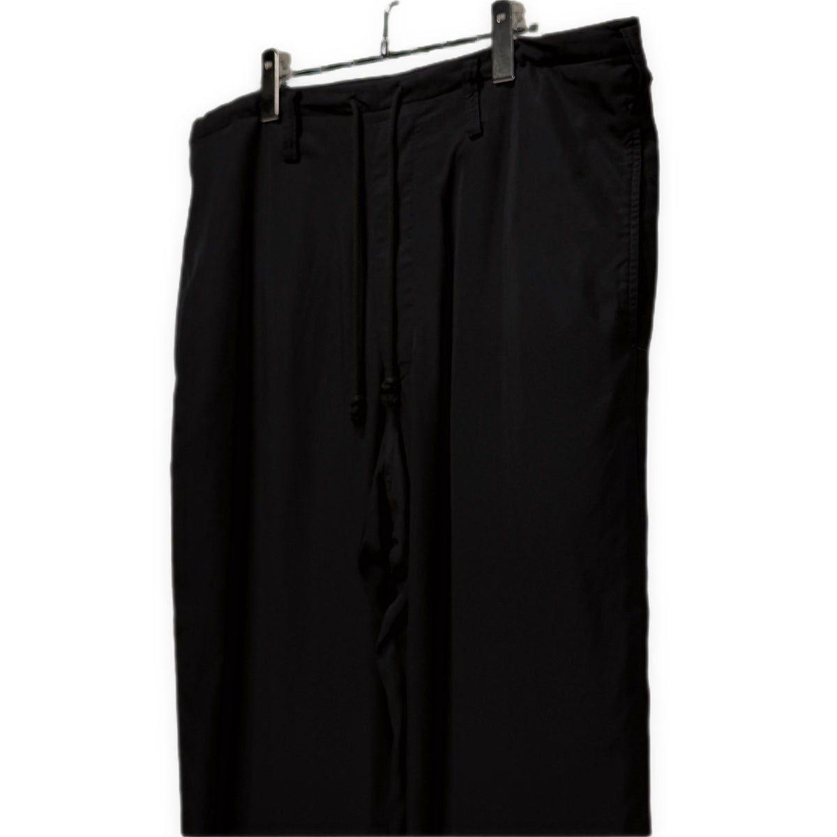 REGULATION Yohji Yamamoto MEN 21SS S-RE CLASSIC STRING Pe BARBER セルロースギャバジンドローストリングパンツ ボトムス レギュレーション ヨウジヤマモト メンズ