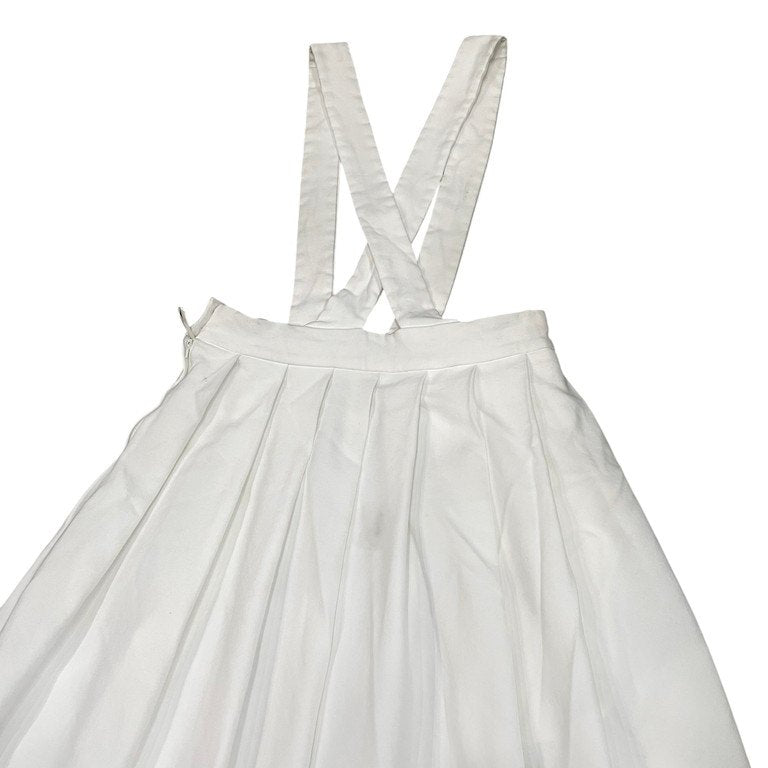 COMME des GARCONS GIRL 18SS ポリエステル縮絨プリーツサロペットスカート サスペンダー ボトムス パンツ コムデギャルソン ガール レディース