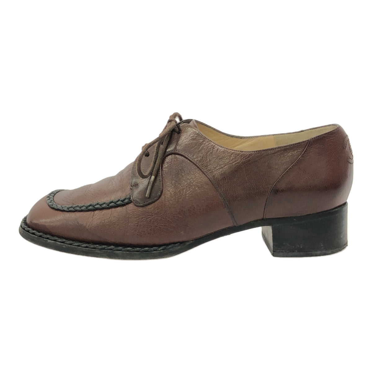 CHANEL CHANEL レースアップシューズ 35H