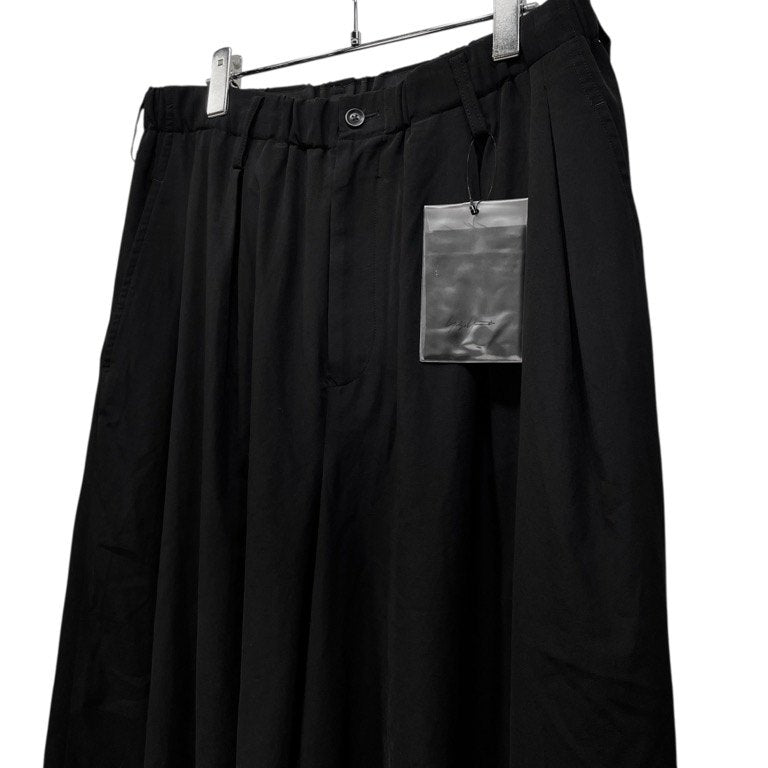 Yohji Yamamoto Pour Homme 20SS トリアセテートポリエステルタキシードクロスダッククロップドパンツ ボトムス ヨウジヤマモトプールオム メンズ