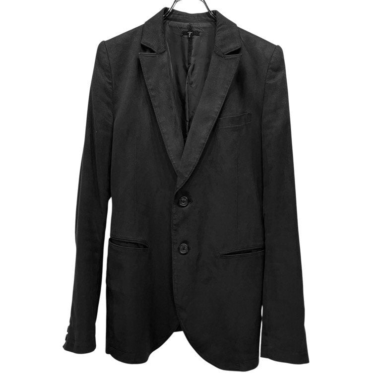 L.G.B. ピーチスキン袖裏ストライプ2Bテーラードジャケット ブレザー ブルゾン コート アウター ルグランブルー メンズ