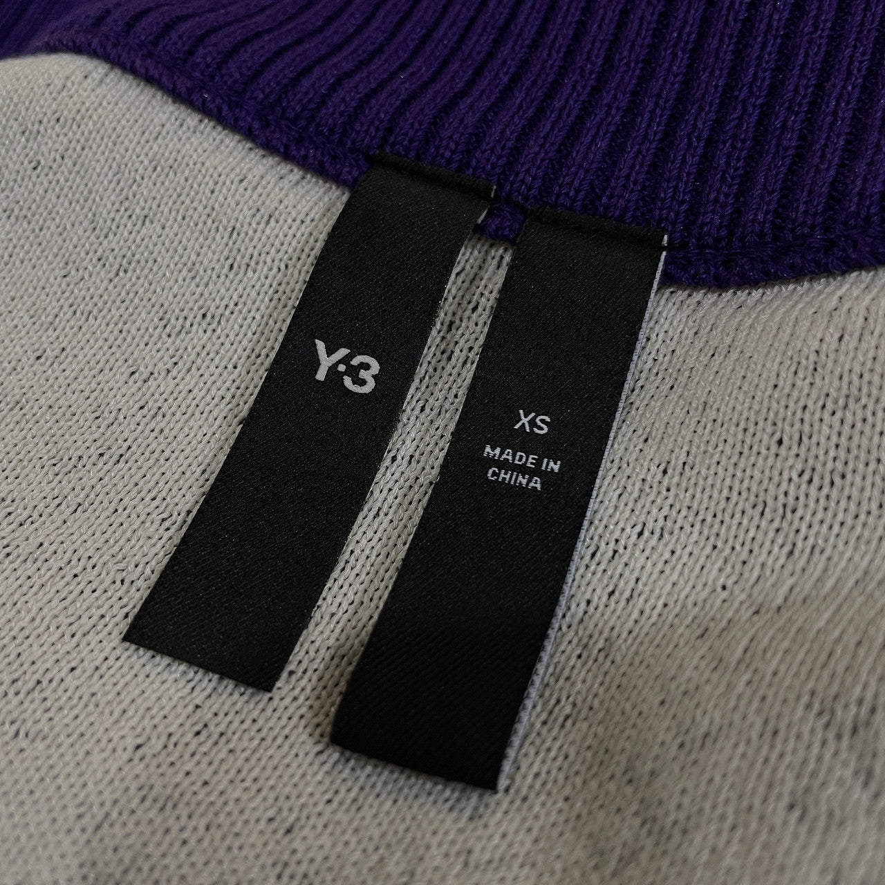 Y-3 LOGO KNIT CARDIGAN ロゴジャカードオーバーサイズニットカーディガン トップス Yohji Yamamoto adidas ワイスリー ヨウジヤマモト アディダス メンズ レディース ユニセックス