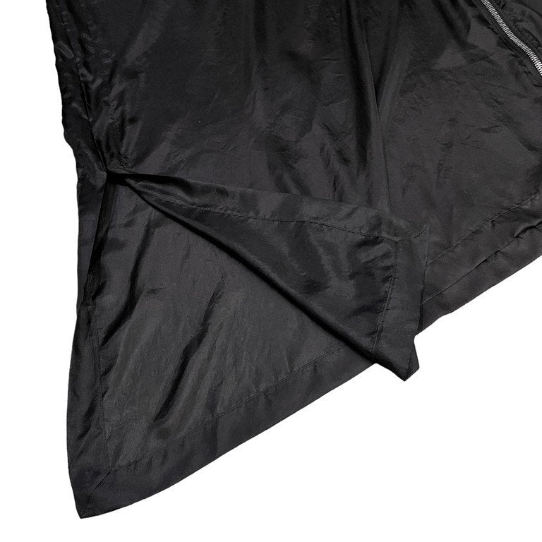 Rick Owens 24SS SL PONCHO FLIGHT シルクポンチョフライトジャケット LIDO LOOK12 コレクションモデル 希少 レア コート 国内入荷極少 定価235,400円 未使用タグ付 付属品完備 ハンガー RR01D3904SH リックオウエンス メンズ