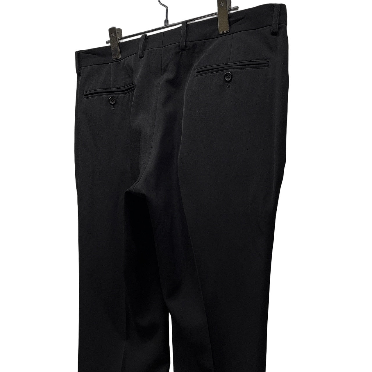 ISSEY MIYAKE MEN 15AW ウールギャバジン2タック裾ダブルセンタークリーススラックス パンツ トラウザーズ ボトムス イッセイミヤケメン メンズ