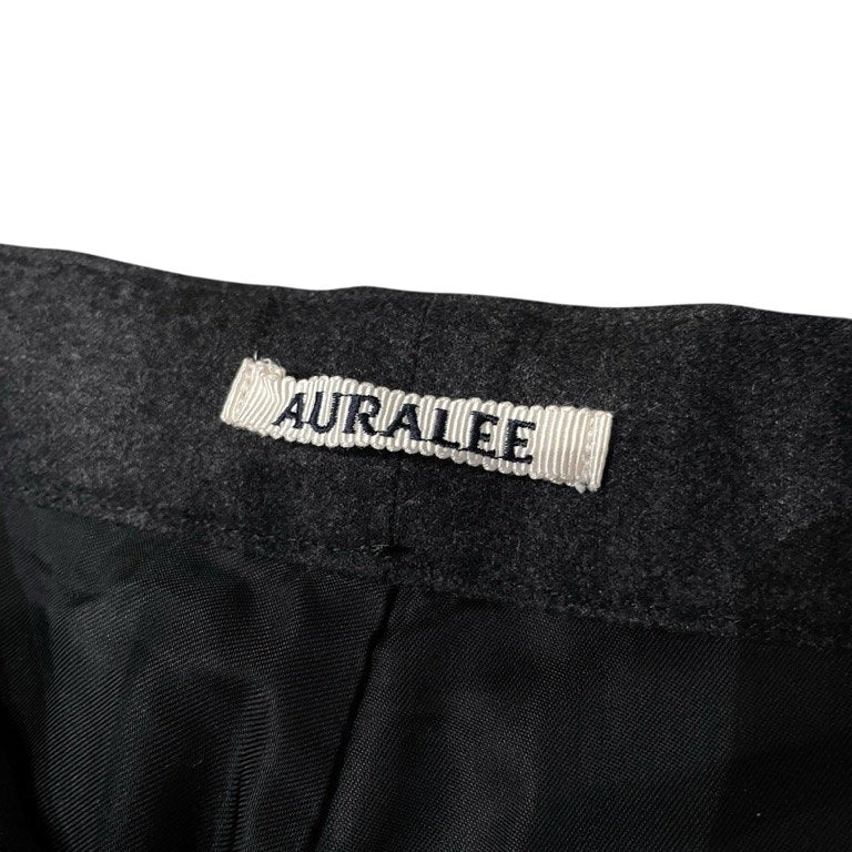 AURALEE 20AW WOOL FULLING FLANNEL SLACKS スーパー160'sウールフランネルテーパードイージースラックス パンツ ボトムス 定価41,800円 A20AP03CF オーラリー メンズ
