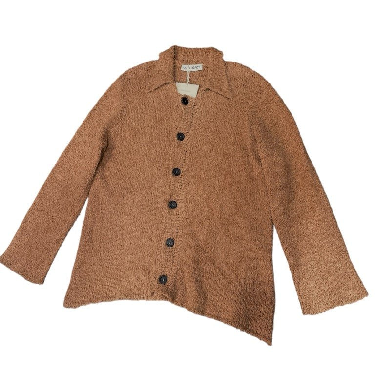 OUR LEGACY 22SS BIG CARDIGAN CARAMEL CLOUDY COTTON レザーボタンキャラメルクラウディコットンニットカーディガン タグ付き アワーレガシー メンズ