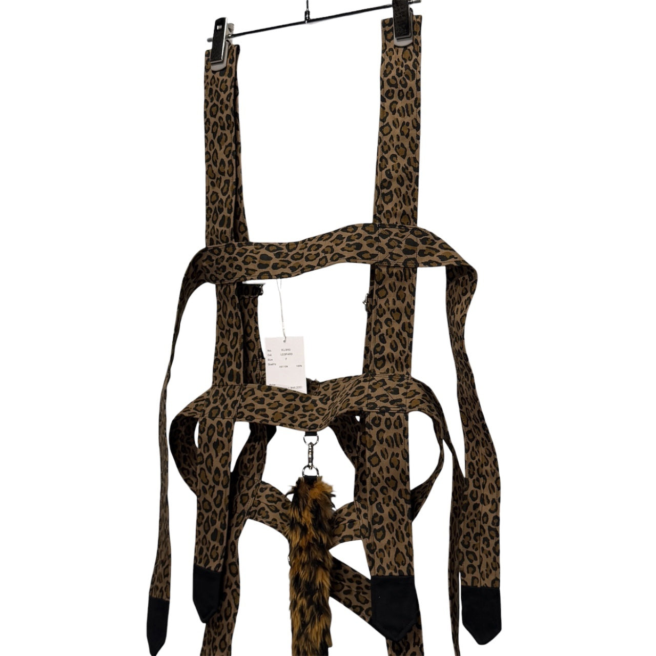 KIDILL 25SS TAIL HARNESS LEOPARD レオパードファーテールハーネス KL940 未使用タグ付き 定価44,000円 キディル メンズ レディース ユニセックス