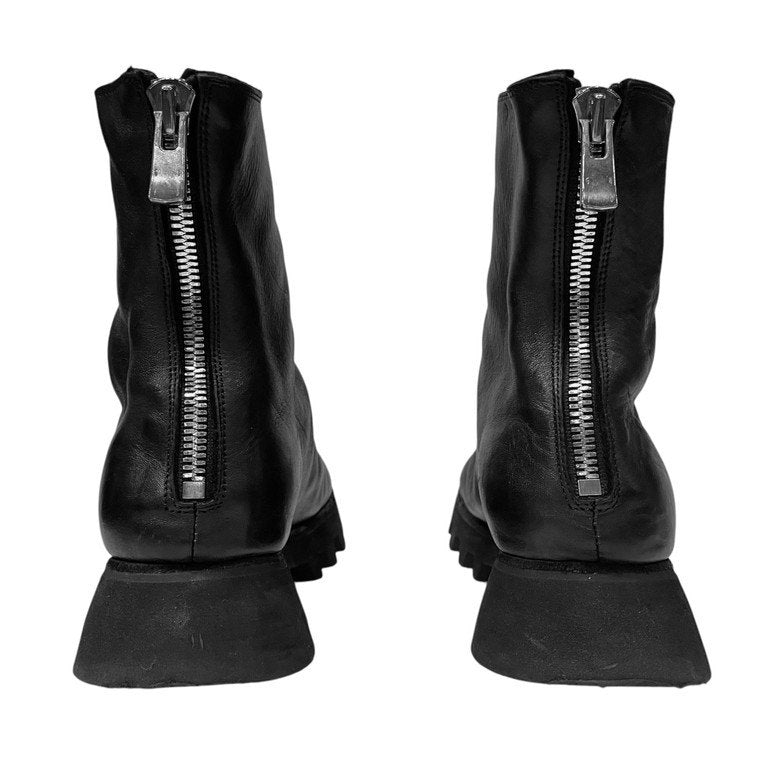 GUIDI ZO08V HORSE FULL GRAIN BLAKE ANKLE BACK ZIP BOOTS ホースレザーVi-Liteソールバックジップブーツ シューズ 靴 クツ 馬革 定価218,900円 グイディ メンズ