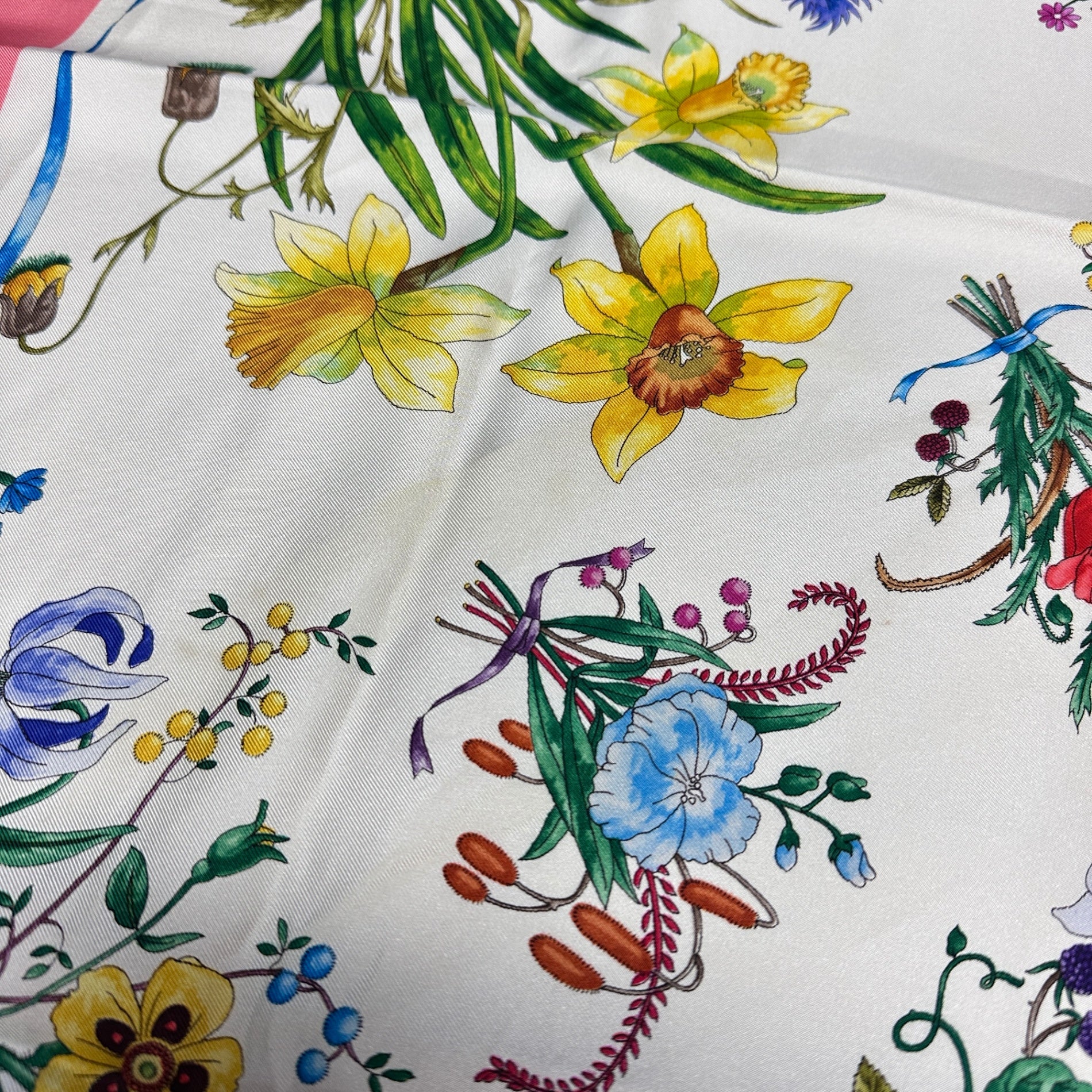 GUCCI GUCCI スカーフ フローラル