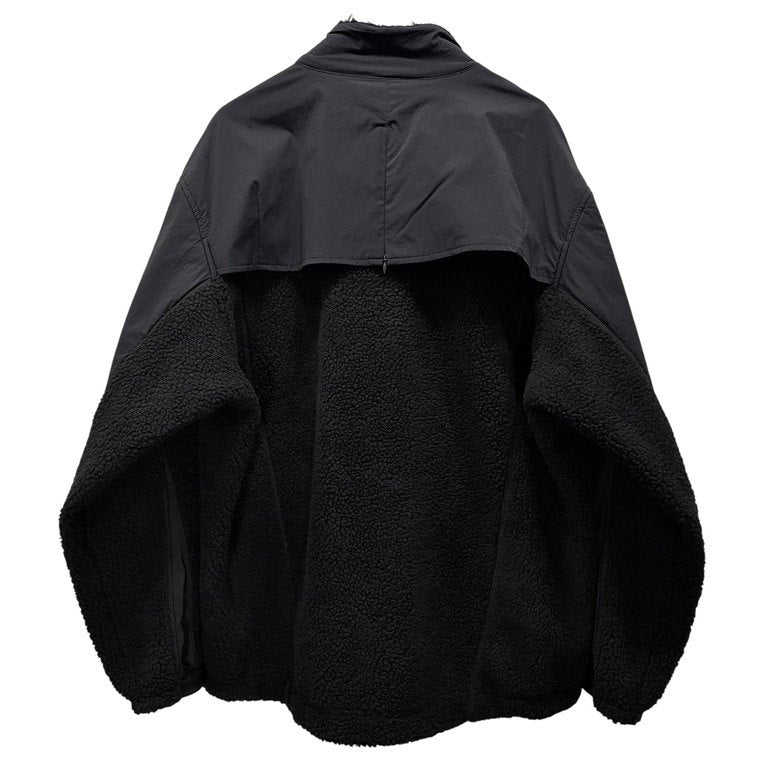 A-COLD-WALL 21AW BIAS FLEECE JACKET バイアスダブルジップ切替フリースジャケット ボア ブルゾン アウター 定価96,830円 ア コールドウォール メンズ