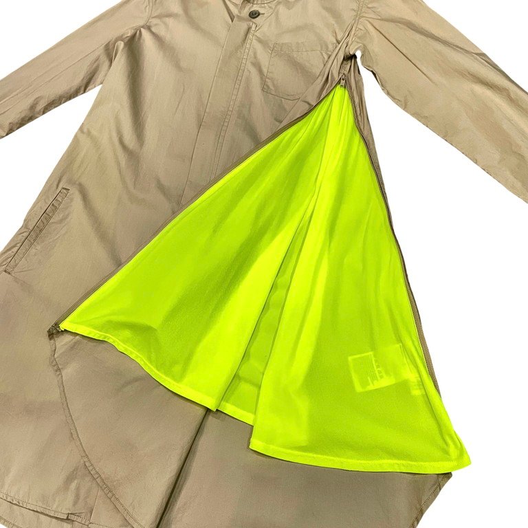 Y-3 サイドジップメッシュフレアフーデッドロングシャツ フード ブラウス トップス ライトコート Yohji Yamamoto adidas ワイスリー ヨウジヤマモト アディダス メンズ レディース ユニセックス