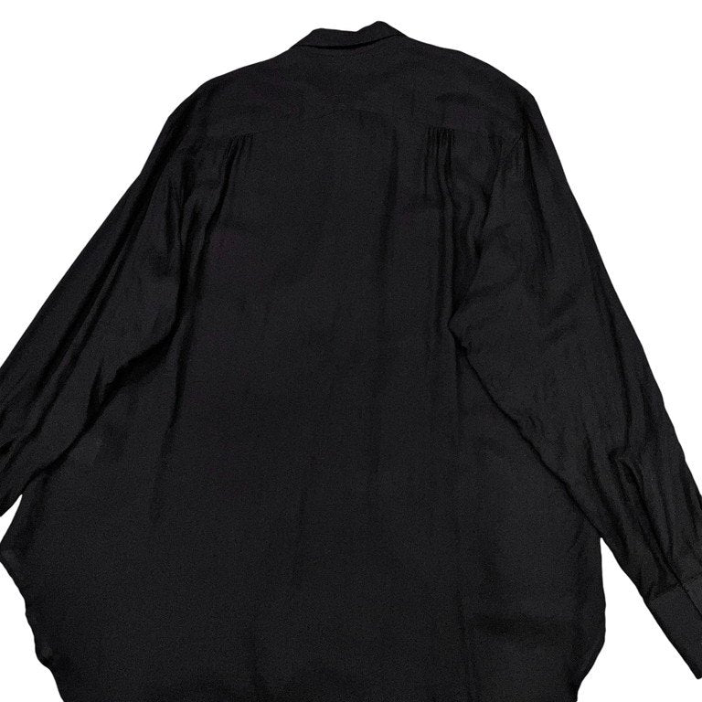 S'YTE Yohji Yamamoto LYOCELL VIERA STOLE SHIRT リヨセルビエラストールシャツ ボウカラー スカーフ ブラウス サイト ヨウジヤマモト メンズ レディース ユニセックス