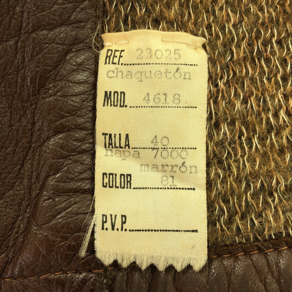 LOEWE LOEWE VINTAGE LETHER JACKET