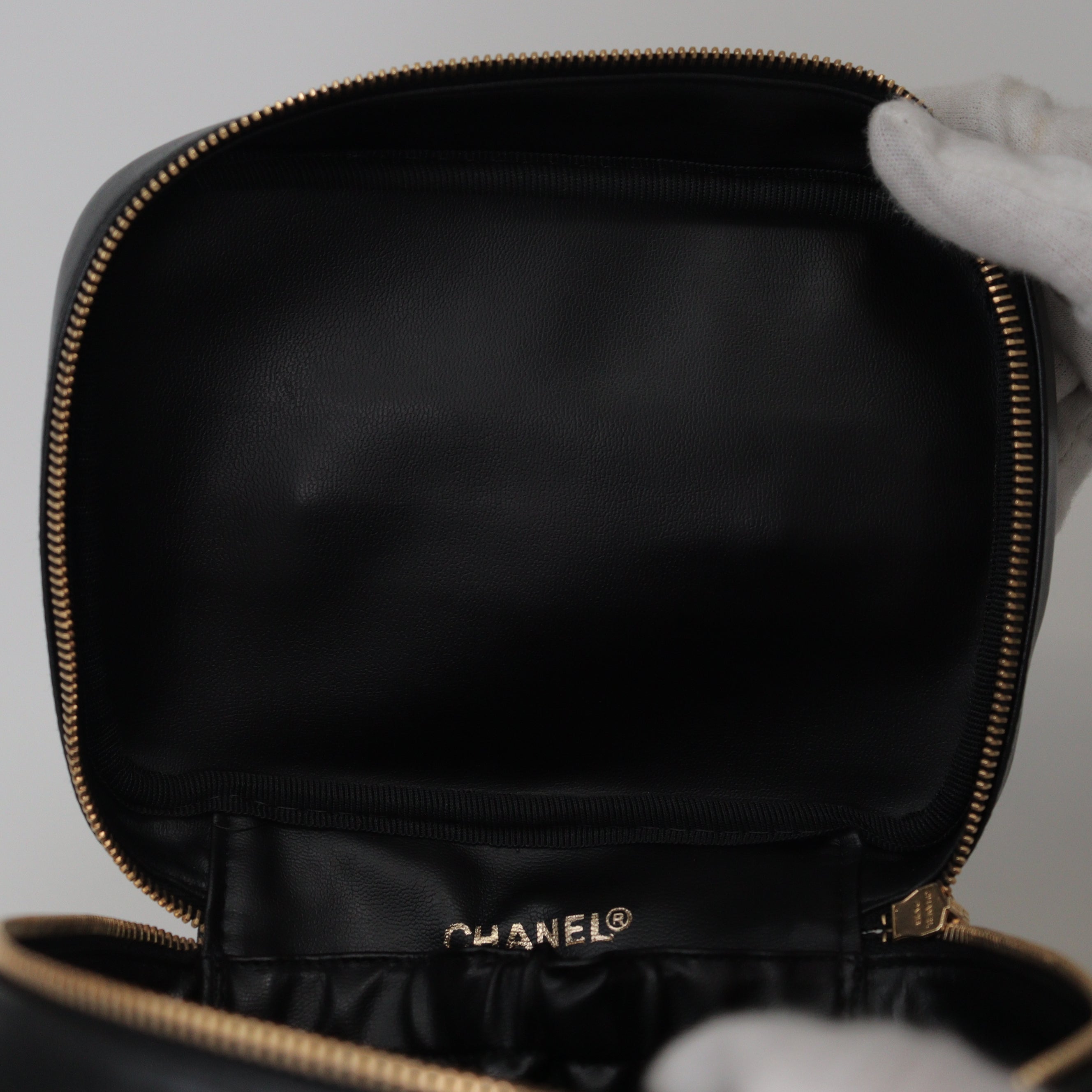 CHANEL バニティバッグ ビコローレ