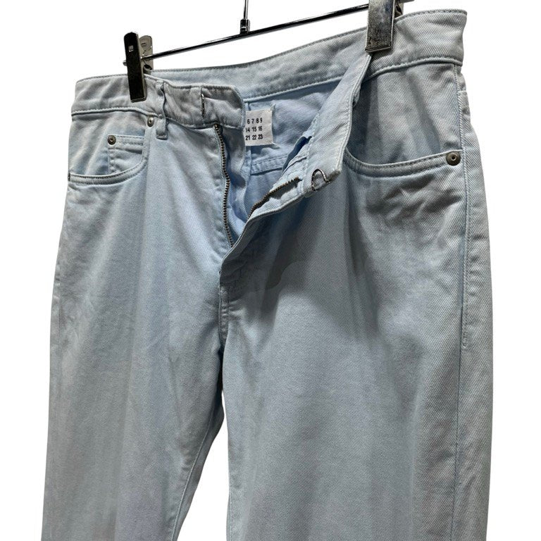 Maison Margiela 10 16SS アイスブルーストレッチデニム5ポケットパンツ ボトムス ジーンズ メゾンマルジェラ メンズ