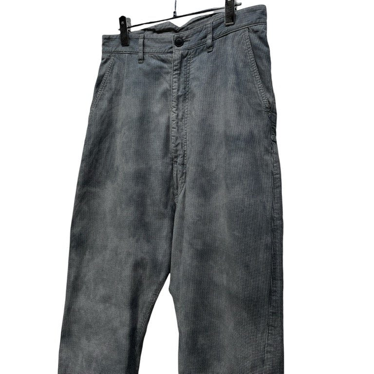 Vivienne Westwood MAN ムラ染めガンクラブチェックシンチバックサルエルパンツ ボトムス Archive 00s ヴィヴィアンウエストウッド マン メンズ