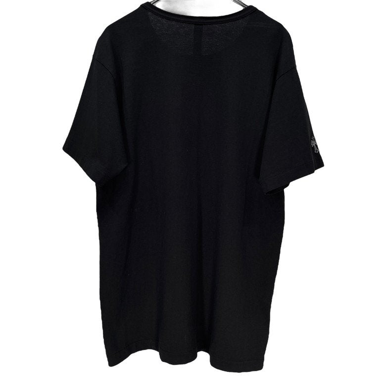 CHROME HEARTS 22SS GRP Y NOT LIGHT WORK TEE クロスロゴ刺繍クルーネックポケットTシャツ カットソー 半袖 Tee T-shirt トップス クロムハーツ メンズ
