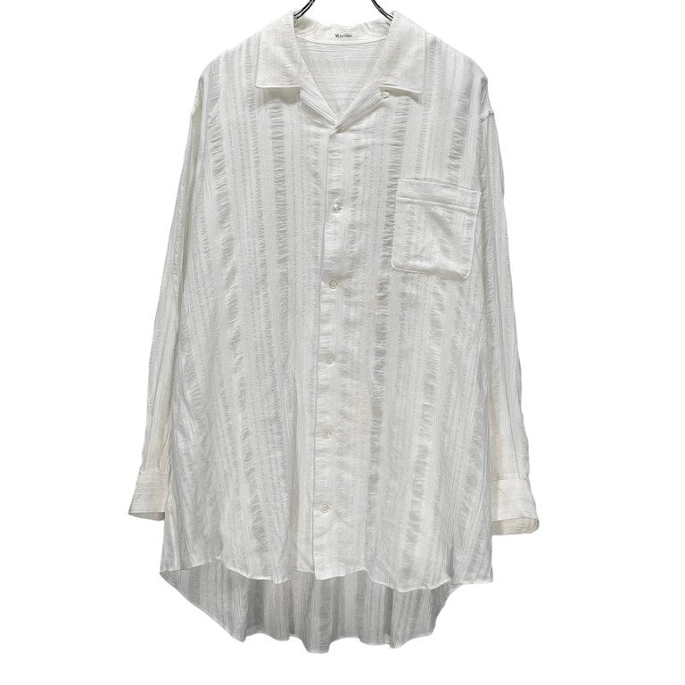 Y's for men コットンレーヨンガーゼストライプオーバーサイズシャツ ブラウス Archive 90s Yohji Yamamoto