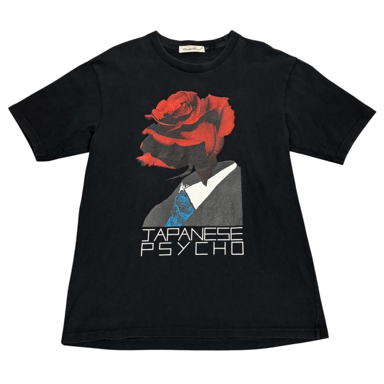UNDERCOVER 20SS JAPANESE PSYCHO T-SHIRT ジャパニーズサイコプリントTシャツ カットソー バラ 薔薇 Tee トップス アンダーカバー メンズ