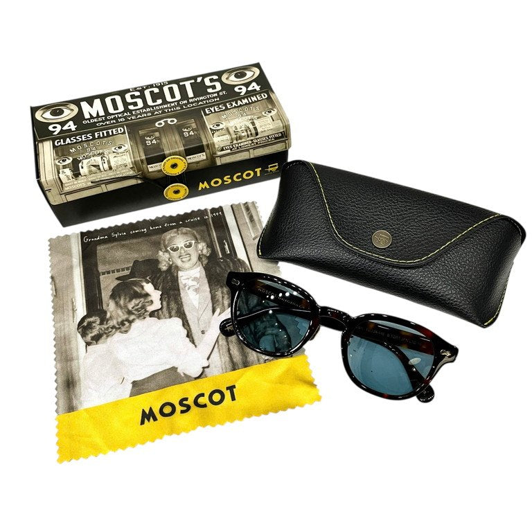 MOSCOT 24SS LEMTOSH 日本限定 B TORT JPN LTD 16 レムトッシュ ジャパンリミテッド アセテートウエリントンフレームチタンパッドサングラス ボストン 眼鏡 メガネ アイウェア モスコット メンズ レディース