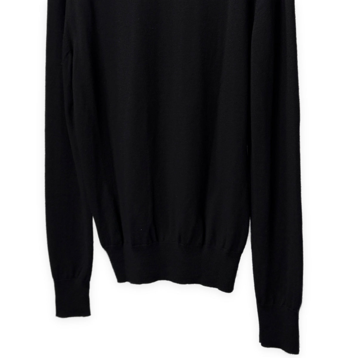 VETEMENTS 21AW ロゴプリント刺繍メリノウールクルーネックニットセーター トップス UAH21KN054 ヴェトモン メンズ