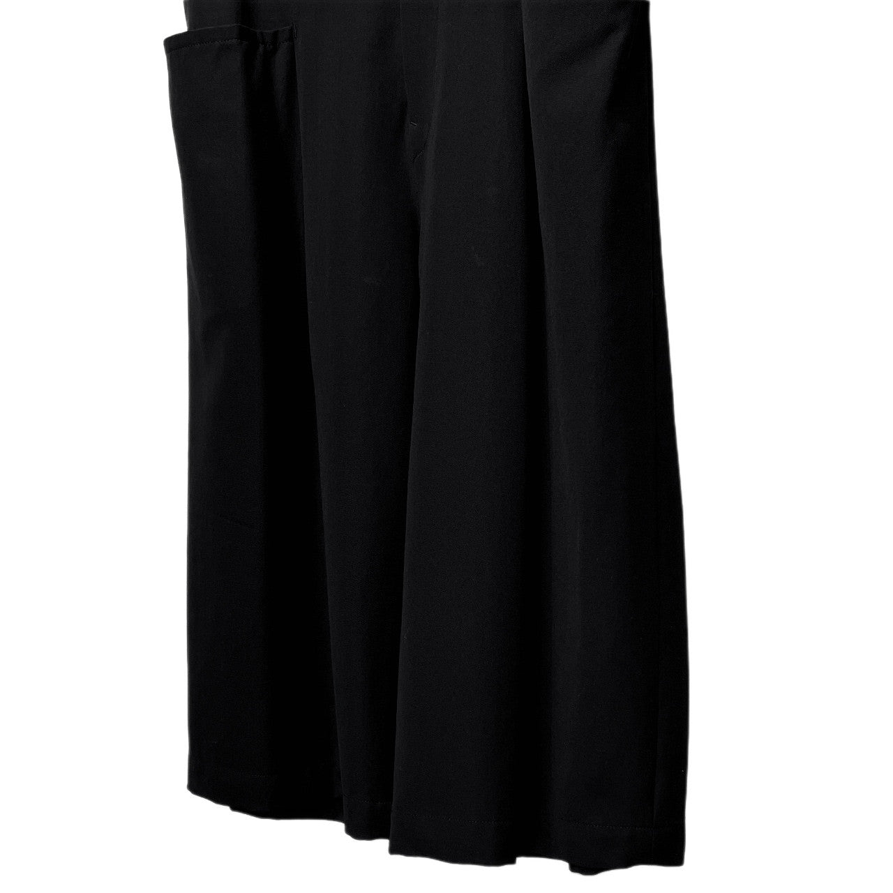 LIMI feu ウールギャバジンアウトポケットワイドパンツ ボトムス Yohji Yamamoto リミフゥ ヨウジヤマモト レディース