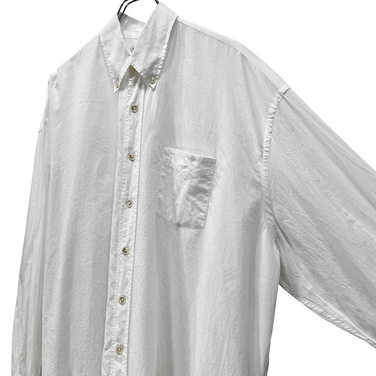 OUR LEGACY BORROWED BD SHIRT WHITE VOILE コットンボイルオーバーサイズボタンダウンシャツ ブラウス トップス アワーレガシー メンズ