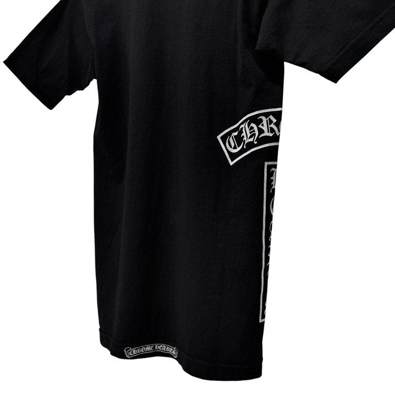 CHROME HEARTS ロゴプリントクルーネックポケットTシャツ Tee T-shirt カットソー スクロールラベル BSフレア CH トップス クロムハーツ メンズ レディース ユニセックス