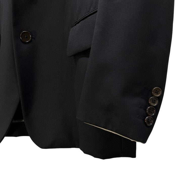 Y's for men ウールギャバジンピークドラペル5Bテーラードジャケット ブレザー ブルゾン コート アウター Yohji Yamamoto Pour Homme ヨウジヤマモトプールオム ワイズフォーメン メンズ