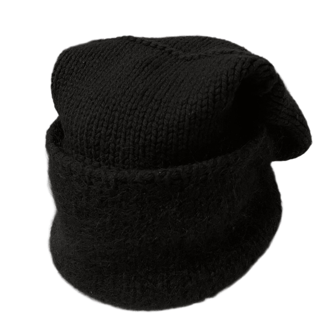 Yohji Yamamoto Pour Homme 96AW オーバーサイズロングニットキャップ 変形 Archive 90s 脱色期 帽子 ハット ヨウジヤマモトプールオム メンズ