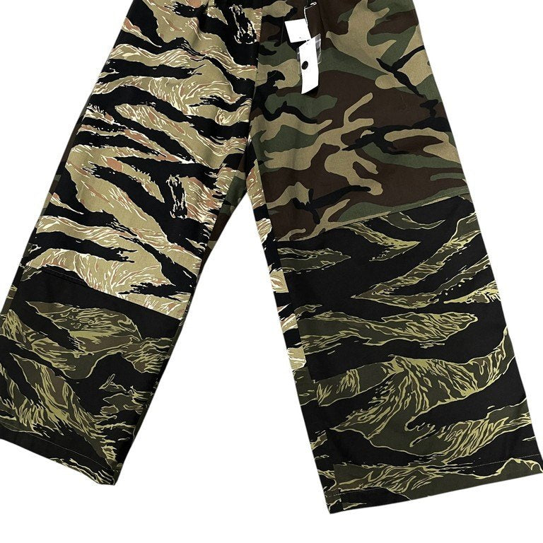 S'YTE Yohji Yamamoto 20SS マルチカモフラージュパッチワークハイウエストミリタリーワイドパンツ ボトムス 迷彩 未使用タグ付き サイト ヨウジヤマモト メンズ レディース ユニセックス