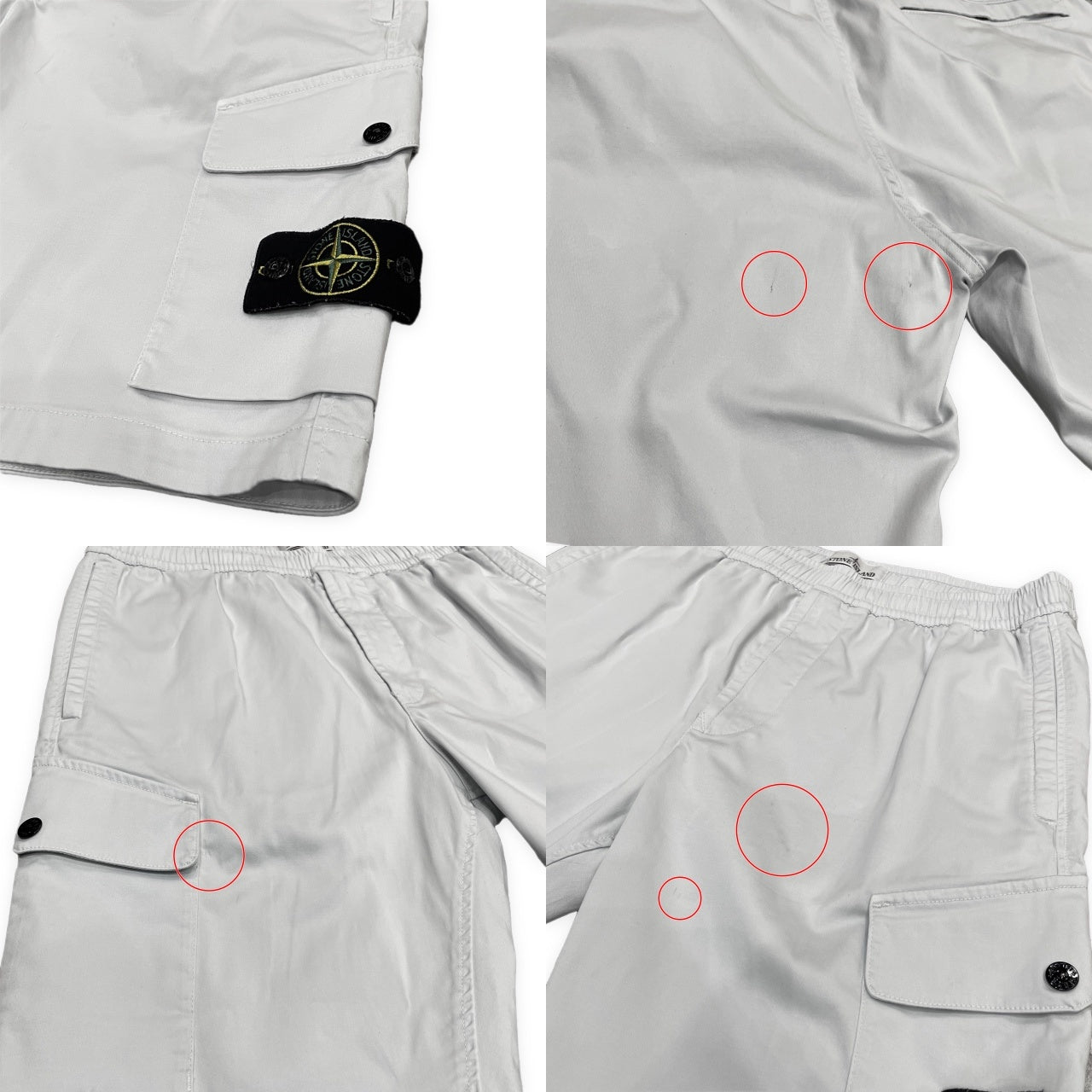 STONE ISLAND ストレッチコットンドローストリングカーゴショーツ ハーフパンツ ショート ボトムス K1S15L100L03 S0012 V0041 ストーンアイランド メンズ
