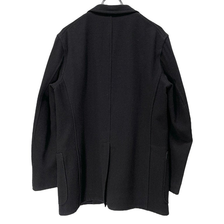 Y's for men ウールフラノラペルフック2Bテーラードジャケット マオカラー スタンドカラー ブレザー コート ブルゾン アウター フランネル Yohji Yamamoto Pour Homme ワイズフォーメン ヨウジヤマモトプールオム メンズ