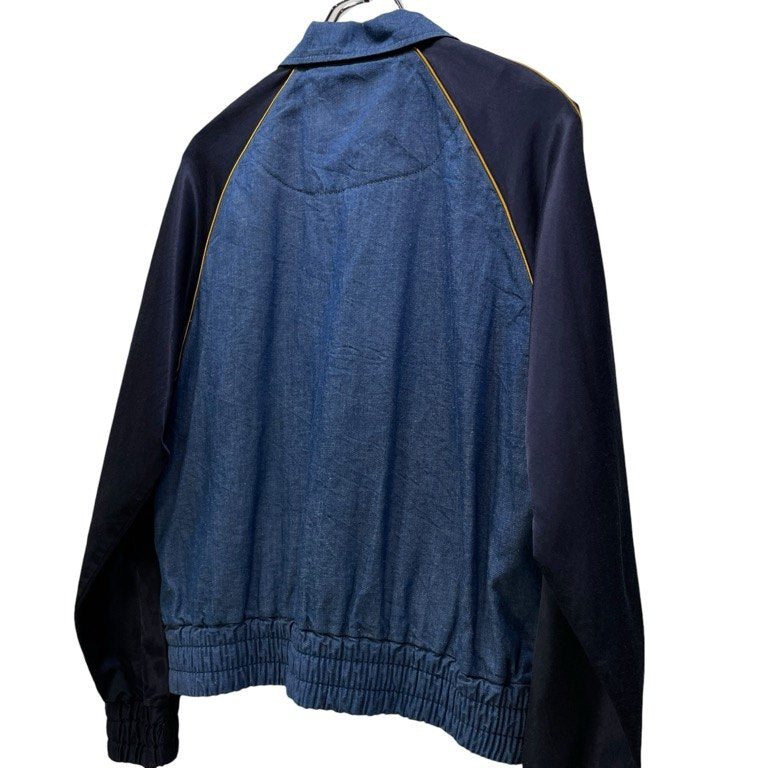 Vivienne Westwood RED LABEL 20SS コットンリネンライトオンスデニムオーブ刺繍袖切替ブルゾン ジャケット コート アウター ヴィヴィアンウエストウッド レッドレーベル レディース