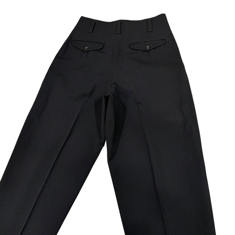 Y's for men ウールギャバジン2タックフラップポケットハイウエストパンツ スラックス トラウザーズ Archive 90s Yohji Yamamoto Pour Homme ヨウジヤマモトプールオム ワイズフォーメン メンズ